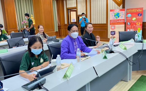 หน่วยวิจัย 3E CMU ร่วมกับสำนักงานทรัพยากรธรรมชาติและสิ่งแวดล้อมจังหวัดอุตรดิตถ์ ประชุมคณะทำงานด้านการเปลี่ยนแปลงสภาพภูมิอากาศระดับจังหวัด ครั้งที่ 2/2566