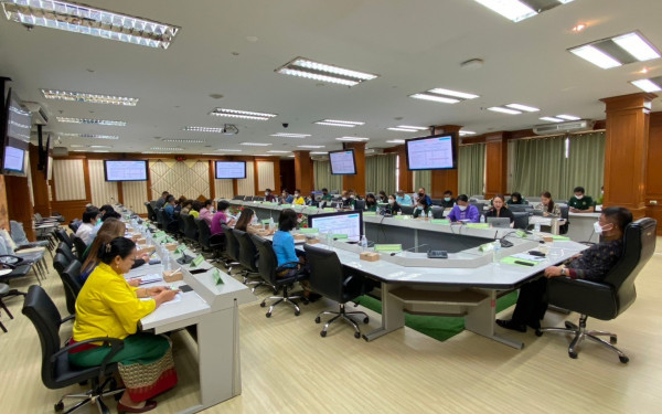 หน่วยวิจัย 3E CMU ร่วมกับสำนักงานทรัพยากรธรรมชาติและสิ่งแวดล้อมจังหวัดอุตรดิตถ์ ประชุมคณะทำงานด้านการเปลี่ยนแปลงสภาพภูมิอากาศระดับจังหวัด ครั้งที่ 2/2566