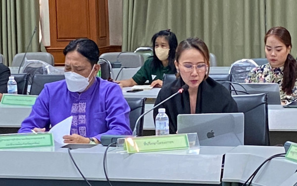 หน่วยวิจัย 3E CMU ร่วมกับสำนักงานทรัพยากรธรรมชาติและสิ่งแวดล้อมจังหวัดอุตรดิตถ์ ประชุมคณะทำงานด้านการเปลี่ยนแปลงสภาพภูมิอากาศระดับจังหวัด ครั้งที่ 2/2566