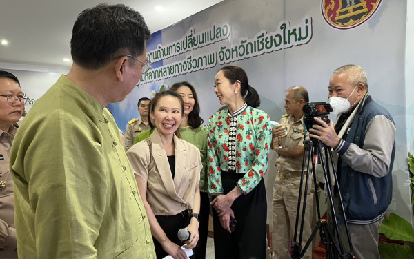 มช. ร่วมงานเปิดศูนย์ประสานงานด้านการเปลี่ยนแปลงสภาพภูมิอากาศและความหลากหลายทางชีวภาพ จังหวัดเชียงใหม่ เป็นแห่งที่ 3 ของประเทศไทย