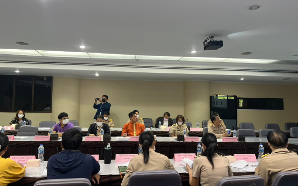 หน่วยวิจัยเพื่อการจัดการพลังงานและเศรษฐนิเวศ มหาวิทยาลัยเชียงใหม่ ร่วมกับสำนักงานทรัพยากรธรรมชาติและสิ่งแวดล้อมจังหวัดเชียงใหม่ ประชุมคณะทำงานด้านการเปลี่ยนแปลงสภาพภูมิอากาศระดับจังหวัด (จังหวัดเชียงใหม่) ครั้งที่ 2/2566