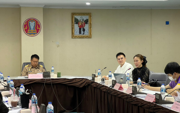 หน่วยวิจัยเพื่อการจัดการพลังงานและเศรษฐนิเวศ มหาวิทยาลัยเชียงใหม่ ร่วมกับสำนักงานทรัพยากรธรรมชาติและสิ่งแวดล้อมจังหวัดเชียงใหม่ ประชุมคณะทำงานด้านการเปลี่ยนแปลงสภาพภูมิอากาศระดับจังหวัด (จังหวัดเชียงใหม่) ครั้งที่ 2/2566