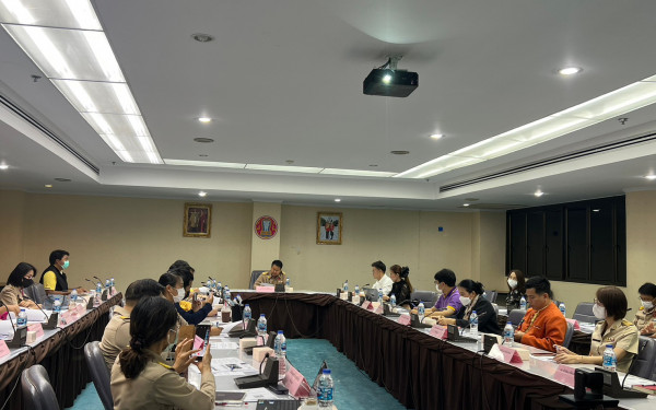 หน่วยวิจัยเพื่อการจัดการพลังงานและเศรษฐนิเวศ มหาวิทยาลัยเชียงใหม่ ร่วมกับสำนักงานทรัพยากรธรรมชาติและสิ่งแวดล้อมจังหวัดเชียงใหม่ ประชุมคณะทำงานด้านการเปลี่ยนแปลงสภาพภูมิอากาศระดับจังหวัด (จังหวัดเชียงใหม่) ครั้งที่ 2/2566