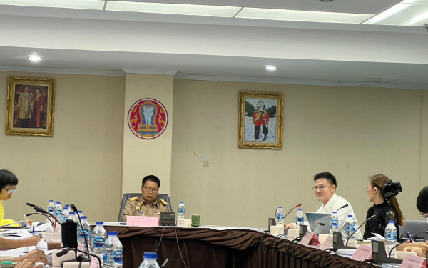 หน่วยวิจัยเพื่อการจัดการพลังงานและเศรษฐนิเวศ มหาวิทยาลัยเชียงใหม่ ร่วมกับสำนักงานทรัพยากรธรรมชาติและสิ่งแวดล้อมจังหวัดเชียงใหม่ ประชุมคณะทำงานด้านการเปลี่ยนแปลงสภาพภูมิอากาศระดับจังหวัด (จังหวัดเชียงใหม่) ครั้งที่ 2/2566