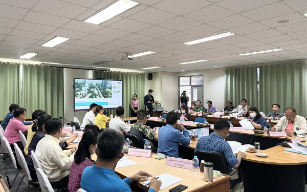 หน่วยวิจัยเพื่อการจัดการพลังงานและเศรษฐนิเวศ มหาวิทยาลัยเชียงใหม่ ร่วมกับสำนักงานทรัพยากรธรรมชาติและสิ่งแวดล้อมจังหวัดลำปาง ประชุมคณะทำงานด้านการเปลี่ยนแปลงสภาพภูมิอากาศระดับจังหวัด (จังหวัดลำปาง) ครั้งที่ 2/2566