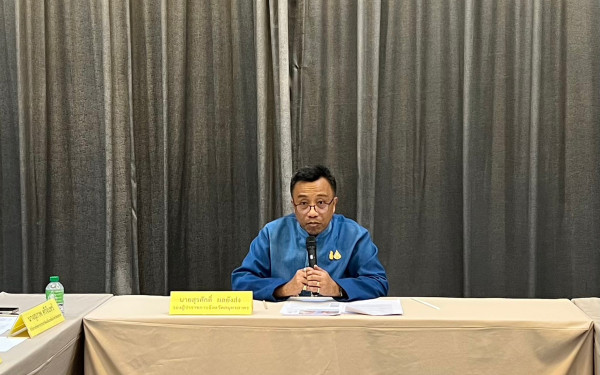 หน่วยวิจัย 3E มช. ร่วมกับสำนักงานทรัพยากรธรรมชาติและสิ่งแวดล้อมจังหวัดสมุทรสาคร ประชุมคณะทำงานด้านการเปลี่ยนแปลงสภาพภูมิอากาศระดับจังหวัด ครั้งที่ 3/2566 