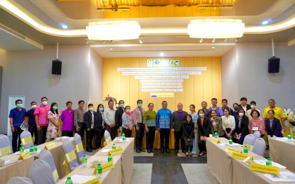 หน่วยวิจัย 3E มช. ร่วมกับสำนักงานทรัพยากรธรรมชาติและสิ่งแวดล้อมจังหวัดสมุทรสาคร ประชุมคณะทำงานด้านการเปลี่ยนแปลงสภาพภูมิอากาศระดับจังหวัด ครั้งที่ 3/2566 