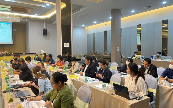 หน่วยวิจัย 3E มช. ร่วมกับสำนักงานทรัพยากรธรรมชาติและสิ่งแวดล้อมจังหวัดสมุทรสาคร ประชุมคณะทำงานด้านการเปลี่ยนแปลงสภาพภูมิอากาศระดับจังหวัด ครั้งที่ 3/2566 