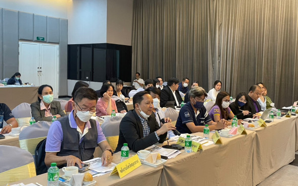 หน่วยวิจัย 3E มช. ร่วมกับสำนักงานทรัพยากรธรรมชาติและสิ่งแวดล้อมจังหวัดสมุทรสาคร ประชุมคณะทำงานด้านการเปลี่ยนแปลงสภาพภูมิอากาศระดับจังหวัด ครั้งที่ 3/2566 