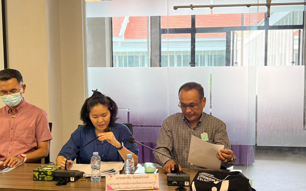 หน่วยวิจัยเพื่อการจัดการพลังงานและเศรษฐนิเวศ มหาวิทยาลัยเชียงใหม่ (3E) ร่วมกับสำนักงานทรัพยากรธรรมชาติและสิ่งแวดล้อมจังหวัดกำแพงเพชร ประชุมคณะทำงานด้านการเปลี่ยนแปลงสภาพภูมิอากาศระดับจังหวัด (จังหวัดกำแพงเพชร) ครั้งที่ 3/2566