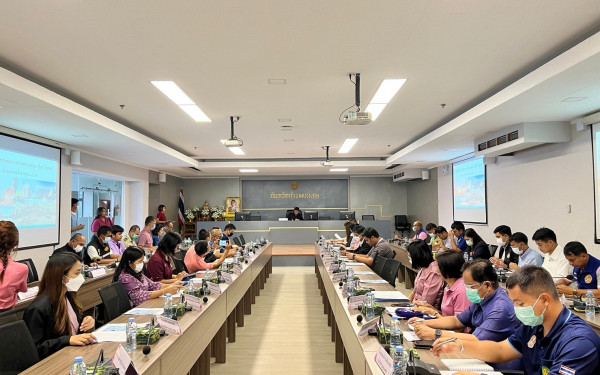 หน่วยวิจัยเพื่อการจัดการพลังงานและเศรษฐนิเวศ มหาวิทยาลัยเชียงใหม่ (3E) ร่วมกับสำนักงานทรัพยากรธรรมชาติและสิ่งแวดล้อมจังหวัดกำแพงเพชร ประชุมคณะทำงานด้านการเปลี่ยนแปลงสภาพภูมิอากาศระดับจังหวัด (จังหวัดกำแพงเพชร) ครั้งที่ 3/2566