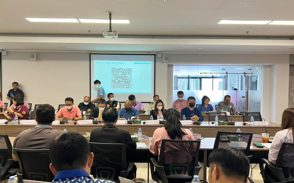 หน่วยวิจัยเพื่อการจัดการพลังงานและเศรษฐนิเวศ มหาวิทยาลัยเชียงใหม่ (3E) ร่วมกับสำนักงานทรัพยากรธรรมชาติและสิ่งแวดล้อมจังหวัดกำแพงเพชร ประชุมคณะทำงานด้านการเปลี่ยนแปลงสภาพภูมิอากาศระดับจังหวัด (จังหวัดกำแพงเพชร) ครั้งที่ 3/2566