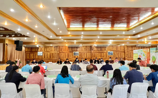 หน่วยวิจัยเพื่อการจัดการพลังงานและเศรษฐนิเวศ มหาวิทยาลัยเชียงใหม่ (3E) ร่วมกับสำนักงานทรัพยากรธรรมชาติและสิ่งแวดล้อมจังหวัดหนองบัวลำภู ประชุมคณะทำงานด้านการเปลี่ยนแปลงสภาพภูมิอากาศระดับจังหวัด (จังหวัดหนองบัวลำภู ) ครั้งที่ 3/2566