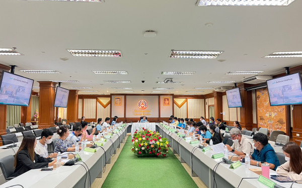 หน่วยวิจัย (3E) ร่วมกับสำนักงานทรัพยากรธรรมชาติและสิ่งแวดล้อมจังหวัดอุตรดิตถ์ ประชุมคณะทำงานด้านการเปลี่ยนแปลงสภาพภูมิอากาศระดับจังหวัด (จังหวัดอุตรดิตถ์) ครั้งที่ 3/2566