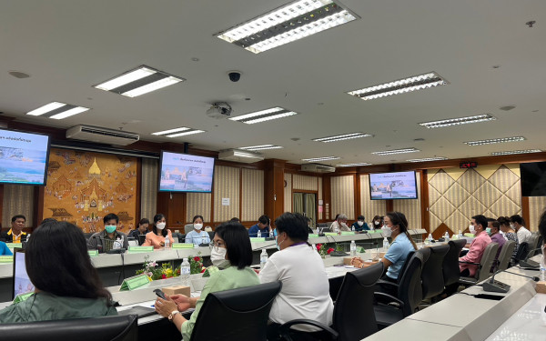 หน่วยวิจัย (3E) ร่วมกับสำนักงานทรัพยากรธรรมชาติและสิ่งแวดล้อมจังหวัดอุตรดิตถ์ ประชุมคณะทำงานด้านการเปลี่ยนแปลงสภาพภูมิอากาศระดับจังหวัด (จังหวัดอุตรดิตถ์) ครั้งที่ 3/2566