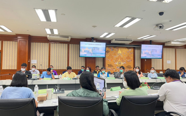 หน่วยวิจัย (3E) ร่วมกับสำนักงานทรัพยากรธรรมชาติและสิ่งแวดล้อมจังหวัดอุตรดิตถ์ ประชุมคณะทำงานด้านการเปลี่ยนแปลงสภาพภูมิอากาศระดับจังหวัด (จังหวัดอุตรดิตถ์) ครั้งที่ 3/2566