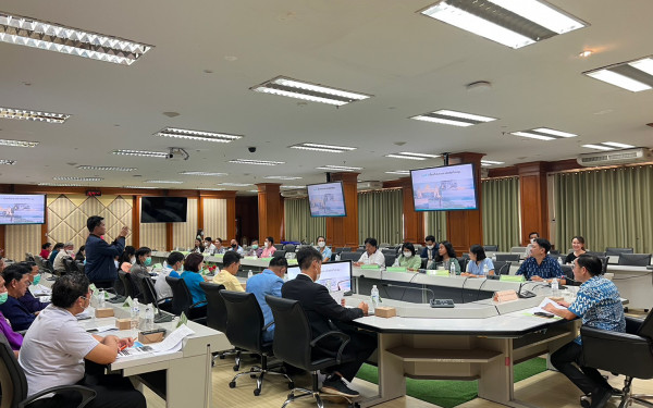 หน่วยวิจัย (3E) ร่วมกับสำนักงานทรัพยากรธรรมชาติและสิ่งแวดล้อมจังหวัดอุตรดิตถ์ ประชุมคณะทำงานด้านการเปลี่ยนแปลงสภาพภูมิอากาศระดับจังหวัด (จังหวัดอุตรดิตถ์) ครั้งที่ 3/2566