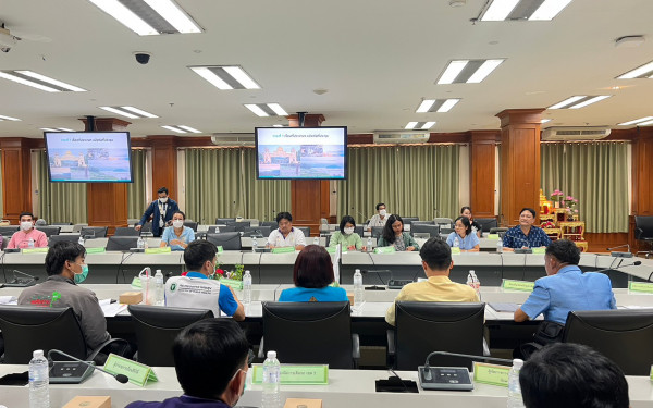 หน่วยวิจัย (3E) ร่วมกับสำนักงานทรัพยากรธรรมชาติและสิ่งแวดล้อมจังหวัดอุตรดิตถ์ ประชุมคณะทำงานด้านการเปลี่ยนแปลงสภาพภูมิอากาศระดับจังหวัด (จังหวัดอุตรดิตถ์) ครั้งที่ 3/2566