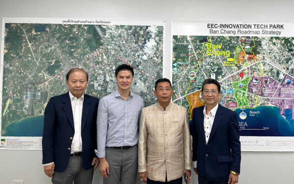 หน่วยวิจัย 3E ร่วมหารือจังหวัดระยองในการนำร่องโครงการ Net Zero