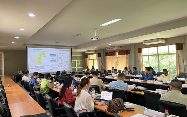 หน่วยวิจัย (3E) ร่วมกับสำนักงานทรัพยากรธรรมชาติและสิ่งแวดล้อมจังหวัดแม่ฮ่องสอน ประชุมคณะทำงานด้านการเปลี่ยนแปลงสภาพภูมิอากาศระดับจังหวัด (จังหวัดแม่ฮ่องสอน) ครั้งที่ 3/2566