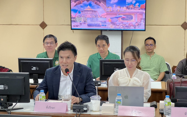 หน่วยวิจัย (3E) ร่วมกับสำนักงานทรัพยากรธรรมชาติและสิ่งแวดล้อมจังหวัดลำปาง ประชุมคณะทำงานด้านการเปลี่ยนแปลงสภาพภูมิอากาศระดับจังหวัด (จังหวัดลำปาง) ครั้งที่ 3/2566