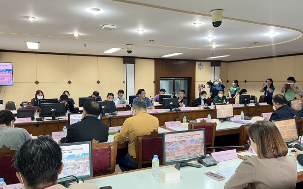 หน่วยวิจัย (3E) ร่วมกับสำนักงานทรัพยากรธรรมชาติและสิ่งแวดล้อมจังหวัดลำปาง ประชุมคณะทำงานด้านการเปลี่ยนแปลงสภาพภูมิอากาศระดับจังหวัด (จังหวัดลำปาง) ครั้งที่ 3/2566