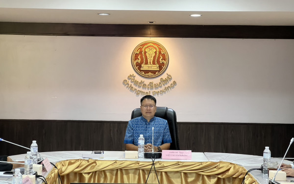 หน่วยวิจัย (3E) ร่วมกับสำนักงานทรัพยากรธรรมชาติและสิ่งแวดล้อมจังหวัดเชียงใหม่ ประชุมคณะทำงานด้านการเปลี่ยนแปลงสภาพภูมิอากาศระดับจังหวัด จังหวัดเชียงใหม่ ครั้งที่ 3/2566