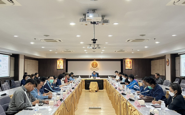 หน่วยวิจัย (3E) ร่วมกับสำนักงานทรัพยากรธรรมชาติและสิ่งแวดล้อมจังหวัดเชียงใหม่ ประชุมคณะทำงานด้านการเปลี่ยนแปลงสภาพภูมิอากาศระดับจังหวัด จังหวัดเชียงใหม่ ครั้งที่ 3/2566