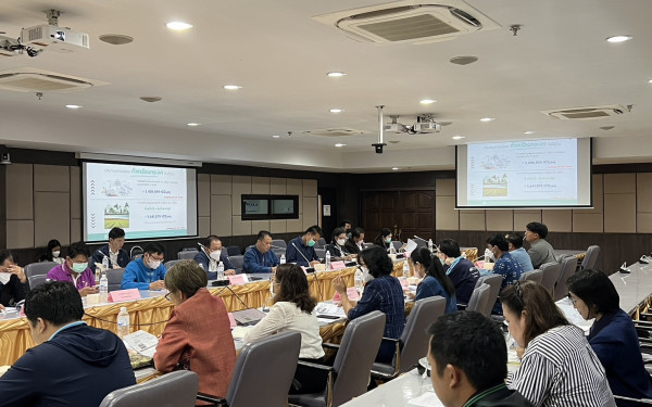 หน่วยวิจัย (3E) ร่วมกับสำนักงานทรัพยากรธรรมชาติและสิ่งแวดล้อมจังหวัดเชียงใหม่ ประชุมคณะทำงานด้านการเปลี่ยนแปลงสภาพภูมิอากาศระดับจังหวัด จังหวัดเชียงใหม่ ครั้งที่ 3/2566