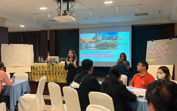 หน่วยวิจัย 3E ร่วมกับสำนักงานทรัพยากรธรรมชาติและสิ่งแวดล้อมจังหวัดกำแพงเพชร จัดประชุมระดมความคิดเห็นเพื่อจัดทำมาตรการและแผนปฏิบัติการปรับตัวต่อผลกระทบจากการเปลี่ยนแปลงสภาพภูมิอากาศ (Focus group)