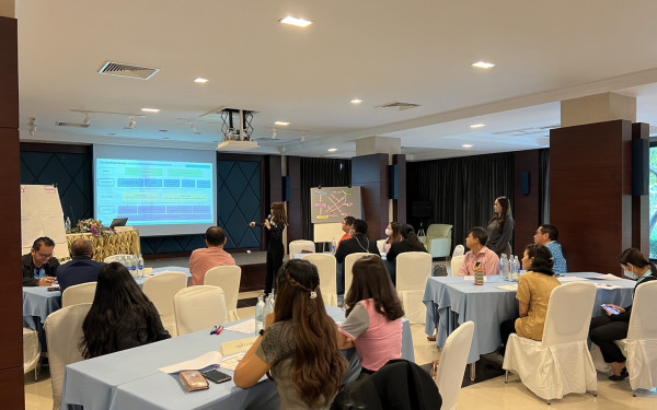 หน่วยวิจัย 3E ร่วมกับสำนักงานทรัพยากรธรรมชาติและสิ่งแวดล้อมจังหวัดกำแพงเพชร จัดประชุมระดมความคิดเห็นเพื่อจัดทำมาตรการและแผนปฏิบัติการปรับตัวต่อผลกระทบจากการเปลี่ยนแปลงสภาพภูมิอากาศ (Focus group)