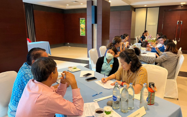 หน่วยวิจัย 3E ร่วมกับสำนักงานทรัพยากรธรรมชาติและสิ่งแวดล้อมจังหวัดกำแพงเพชร จัดประชุมระดมความคิดเห็นเพื่อจัดทำมาตรการและแผนปฏิบัติการปรับตัวต่อผลกระทบจากการเปลี่ยนแปลงสภาพภูมิอากาศ (Focus group)