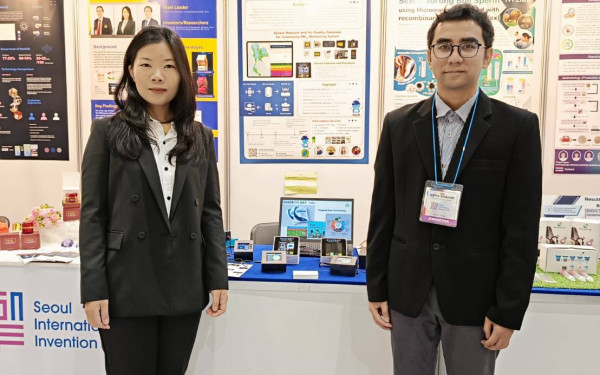 DustBoy ร่วมเป็นตัวแทนเข้าร่วมแสดงผลงานวิจัย สิ่งประดิษฐ์ และนวัตกรรม Dustboy ในเวทีนานาชาติ”