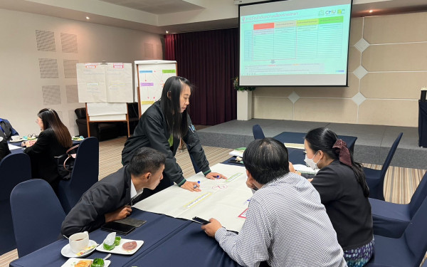 หน่วยวิจัย 3E ร่วมกับสำนักงานทรัพยากรธรรมชาติและสิ่งแวดล้อมจังหวัดเชียงใหม่ จัดประชุมระดมความคิดเห็นเพื่อจัดทำมาตรการและแผนปฏิบัติการปรับตัวต่อผลกระทบจากการเปลี่ยนแปลงสภาพภูมิอากาศ (Focus group)