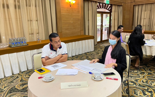 หน่วยวิจัย 3E ร่วมกับสำนักงานทรัพยากรธรรมชาติและสิ่งแวดล้อมจังหวัดแม่ฮ่องสอน จัดประชุมระดมความคิดเห็นเพื่อจัดทำมาตรการและแผนปฏิบัติการปรับตัวต่อผลกระทบจากการเปลี่ยนแปลงสภาพภูมิอากาศ (Focus group)