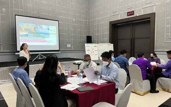 หน่วยวิจัย 3E ร่วมกับสำนักงานทรัพยากรธรรมชาติและสิ่งแวดล้อมจังหวัดอุตรดิตถ์ จัดประชุมระดมความคิดเห็นเพื่อจัดทำมาตรการและแผนปฏิบัติการปรับตัวต่อผลกระทบจากการเปลี่ยนแปลงสภาพภูมิอากาศ (Focus group)