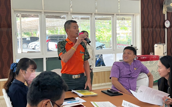 หน่วยวิจัย 3E ร่วมกับสำนักงานทรัพยากรธรรมชาติและสิ่งแวดล้อมจังหวัดหนองบัวลำภูจัดประชุมระดมความคิดเห็นเพื่อจัดทำมาตรการและแผนปฏิบัติการปรับตัวต่อผลกระทบจากการเปลี่ยนแปลงสภาพภูมิอากาศ (Focus group)