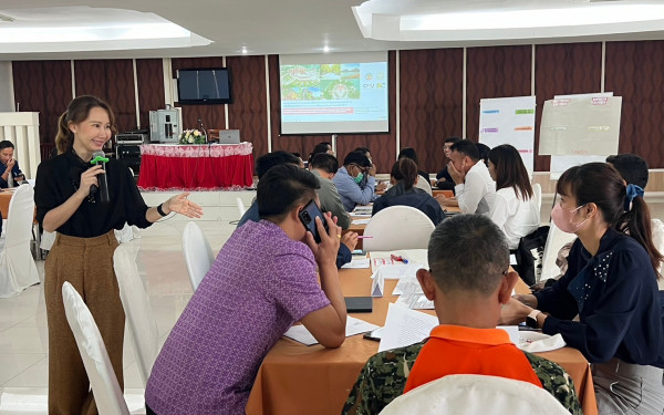 หน่วยวิจัย 3E ร่วมกับสำนักงานทรัพยากรธรรมชาติและสิ่งแวดล้อมจังหวัดหนองบัวลำภูจัดประชุมระดมความคิดเห็นเพื่อจัดทำมาตรการและแผนปฏิบัติการปรับตัวต่อผลกระทบจากการเปลี่ยนแปลงสภาพภูมิอากาศ (Focus group)