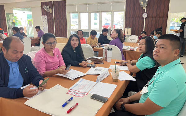 หน่วยวิจัย 3E ร่วมกับสำนักงานทรัพยากรธรรมชาติและสิ่งแวดล้อมจังหวัดหนองบัวลำภูจัดประชุมระดมความคิดเห็นเพื่อจัดทำมาตรการและแผนปฏิบัติการปรับตัวต่อผลกระทบจากการเปลี่ยนแปลงสภาพภูมิอากาศ (Focus group)