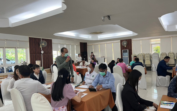 หน่วยวิจัย 3E ร่วมกับสำนักงานทรัพยากรธรรมชาติและสิ่งแวดล้อมจังหวัดหนองบัวลำภูจัดประชุมระดมความคิดเห็นเพื่อจัดทำมาตรการและแผนปฏิบัติการปรับตัวต่อผลกระทบจากการเปลี่ยนแปลงสภาพภูมิอากาศ (Focus group)