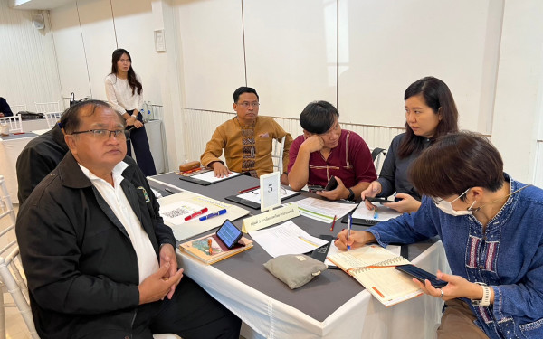 หน่วยวิจัย 3E ร่วมกับสำนักงานทรัพยากรธรรมชาติและสิ่งแวดล้อมจังหวัดลำปาง จัดประชุมระดมความคิดเห็นเพื่อจัดทำมาตรการและแผนปฏิบัติการปรับตัวต่อผลกระทบจากการเปลี่ยนแปลงสภาพภูมิอากาศ (Focus group)