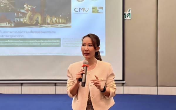 หน่วยวิจัย 3E ร่วมกับสำนักงานทรัพยากรธรรมชาติและสิ่งแวดล้อมจังหวัดนครสวรรค์ จัดประชุมรับฟังความเห็นสำหรับการจัดทำรายงานสภาพการณ์ความเสี่ยงของผลกระทบจากการเปลี่ยนแปลงสภาพภูมิอากาศ (Risk profile)